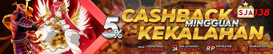 BONUS CASHBACK MINGGUAN 5%